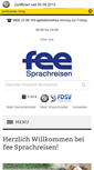 Mobile Screenshot of fee-sprachreisen.de